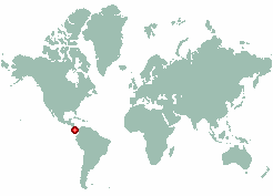 Rio Zapatero in world map